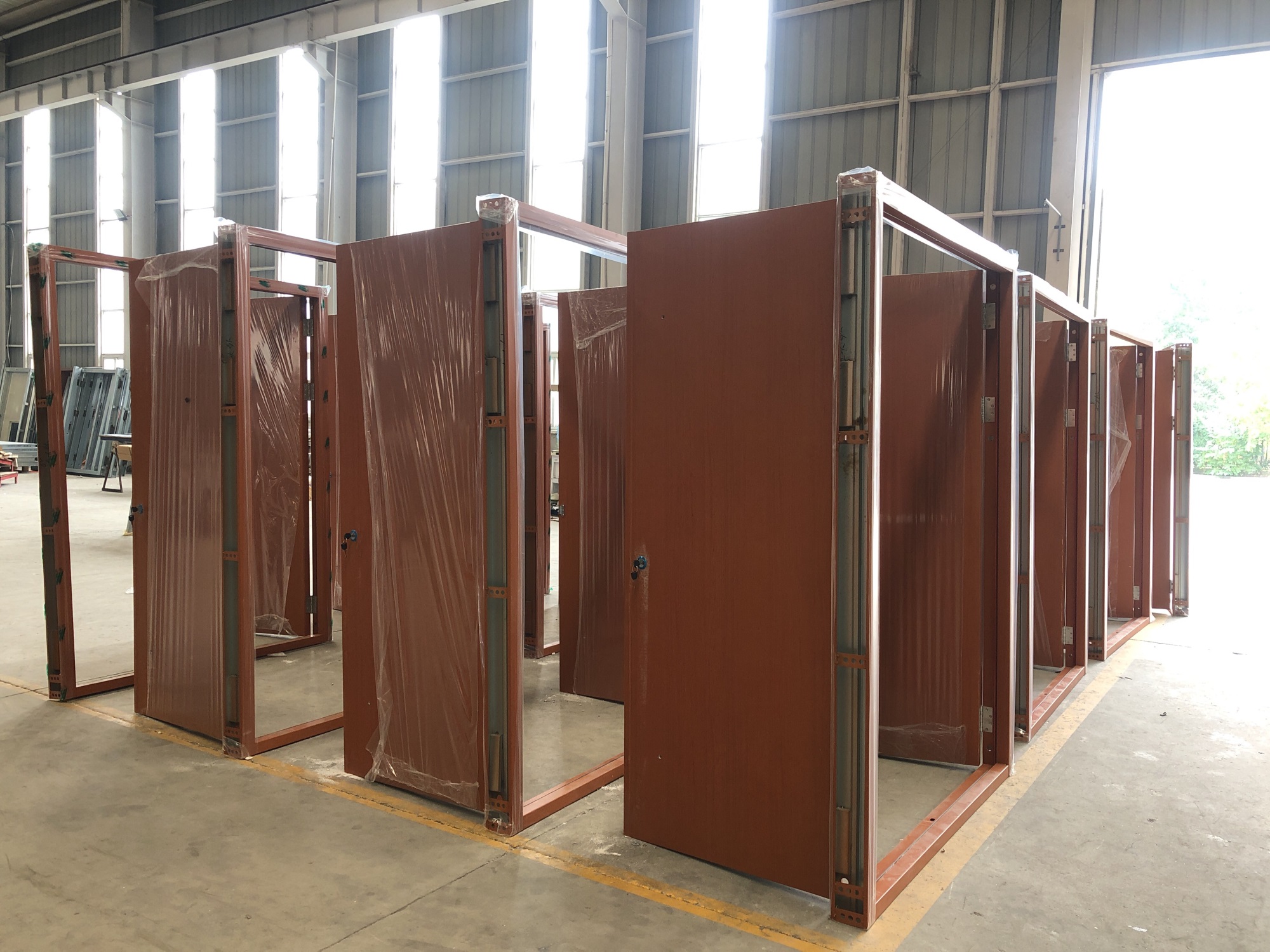 批量钢质隔声门